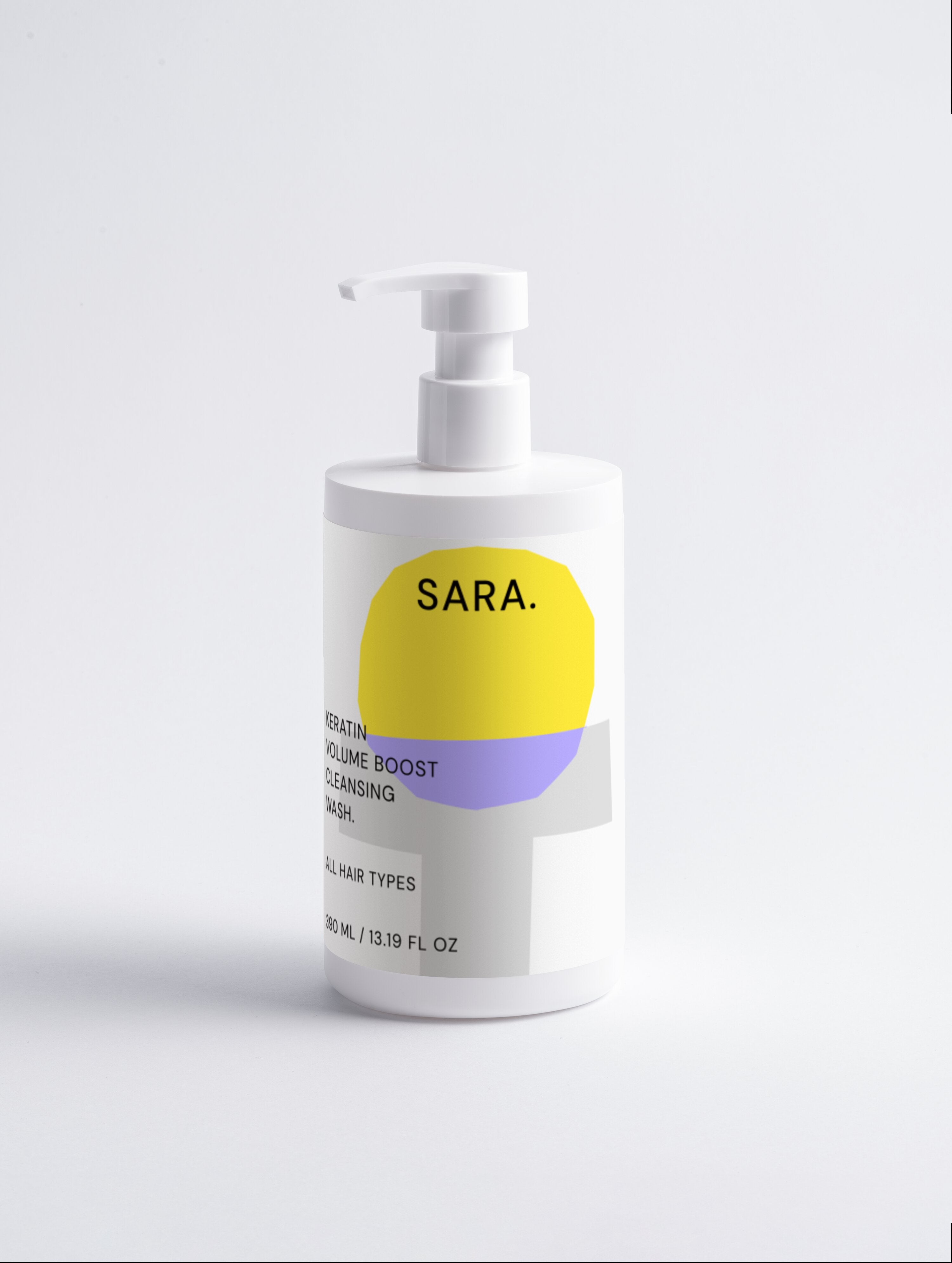 SARA. KERATIN VOLUME BOOST CLEANSING WASH 390ml